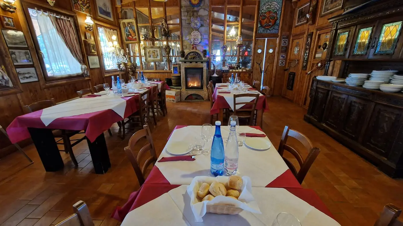 La sala della Pora Cà