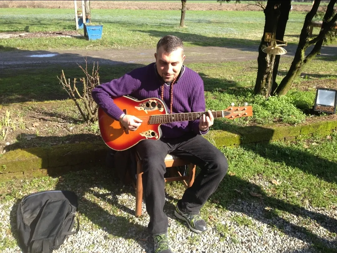Marcello nel giardino